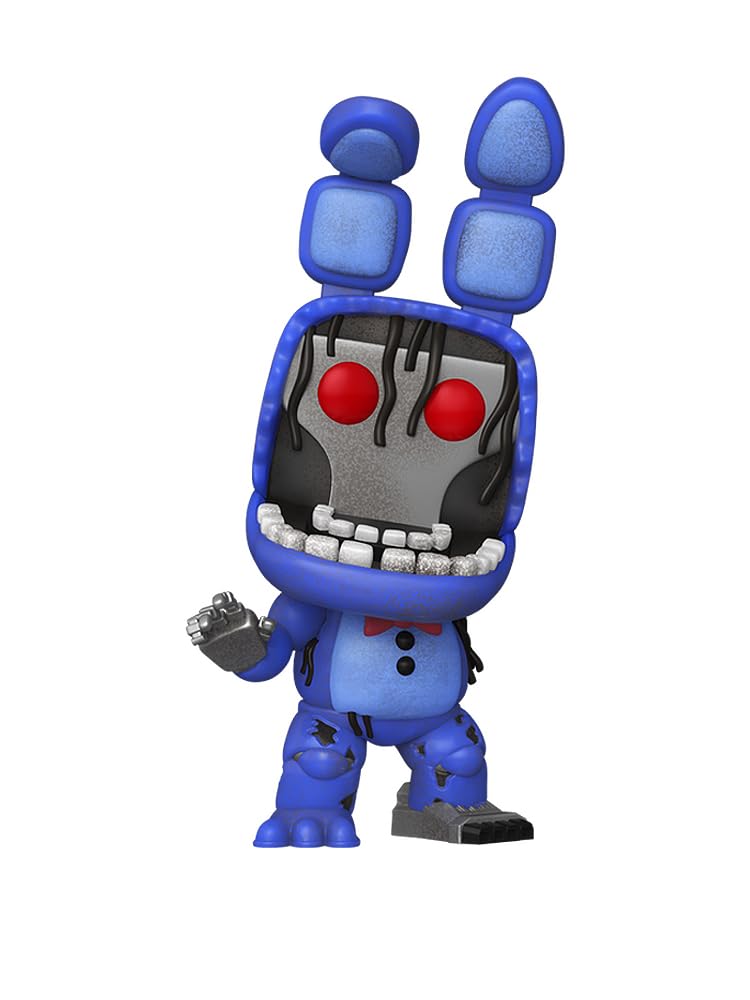 Funko Pop! FNAF: Five Nights at Freddy's - Figura in vinile di Bonnie appassita da collezione in bundle con scatola protettiva