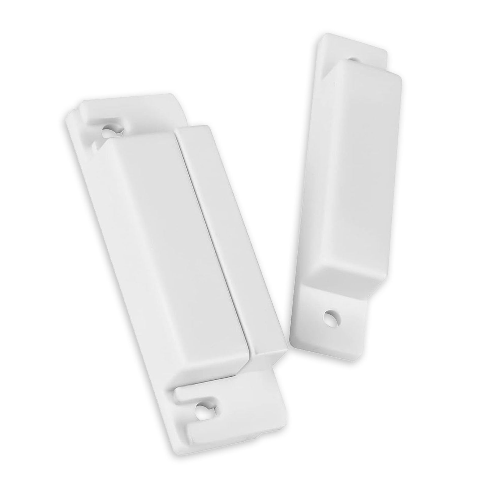 5PCS Magnetic Reed Switch, Normally Closed NC Contact Sensors Surface Mount Security Alarm Switch for Door Window Drawer, White