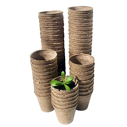SunniY Macetas biodegradables Copa vivero Productos de Pulpa ...