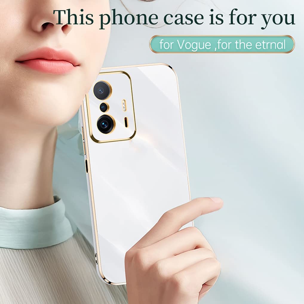 SEAHAI Cover per Xiaomi 11T PRO 5G/Xiaomi 11T 5G, Custodia Protettiva Ultra Sottile ed Elegante