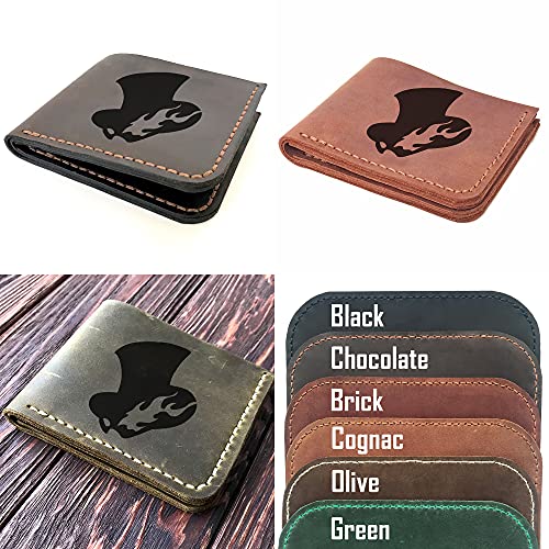 Persona 5 Joker Leather Wallet Mens, Gift for Him, Personalized Mens Wallet, Christmas Gift for Him Gamer Gift, Custom Leather Wallet Handmade, Husband Gift, Boyfriend Gift, Geek Gift s162