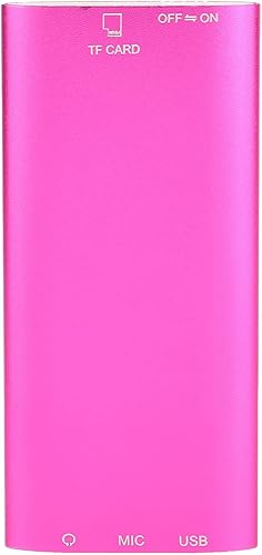 Miniatura 9 de Reproductor de MP3 con sonido sin pérdidas, soporte para tarjeta de memoria, fácil de usar, batería de larga duración, aleación de aluminio, para