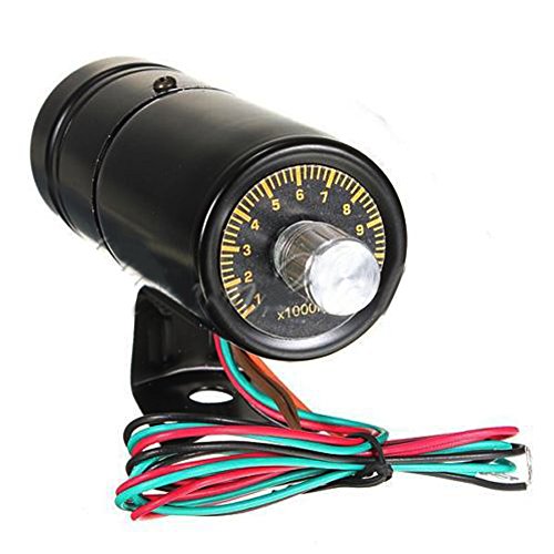 Esupport Red Led Adjustable Tachometer Rpm Tacho Gauge Shift Light 1000-11000 Universal #TOP4