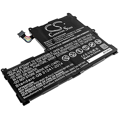 TECHTEK Batterie Compatible avec [Fujitsu] Stylistic Q704 remplace CP642113-01, pour FPB0308S, pour FPCBP414