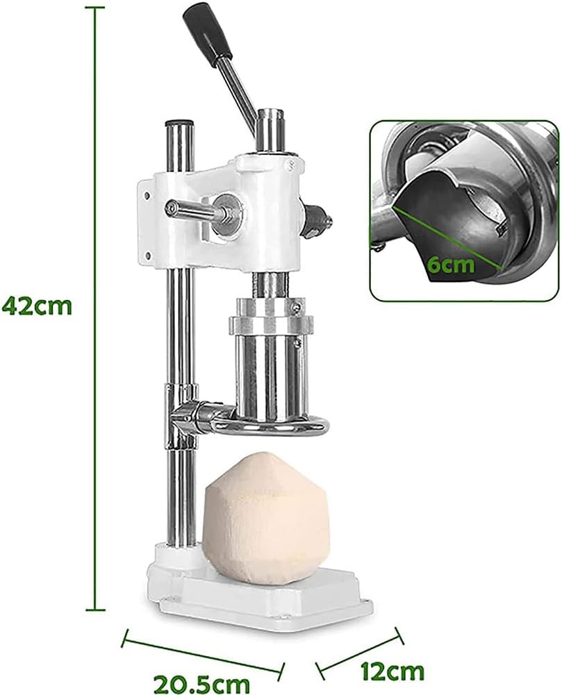 Manual Coconut Hole Opener, Commercial Coconut Hole Opener, Adjustable Tender Coconut Hole Opener Tool for Fruit Shop