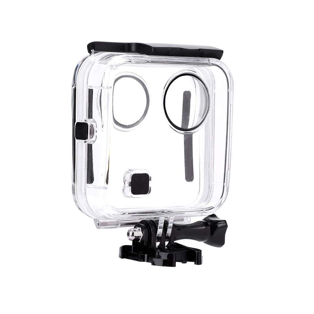 Carcasa Impermeable para GoPro Fusion, Buceo Submarino 45m Cubierta Protectora Carcasa con Soporte Accesorios para cámara de acción GoPro Fusion
