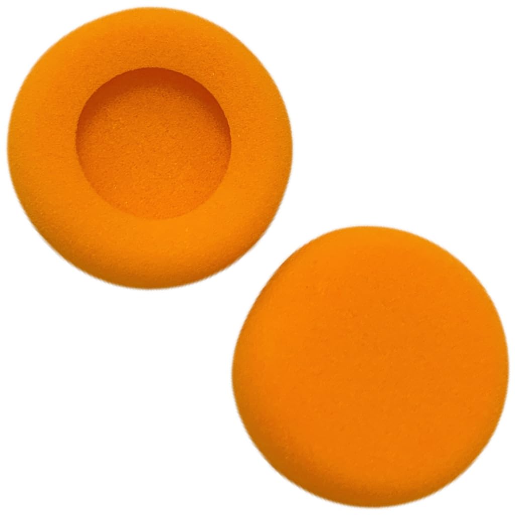 Elnwnnkc 50mm Foam Headphones Replacement Earbud Ear Pad Sponges Cover Headsets Earphone Cushions Ear