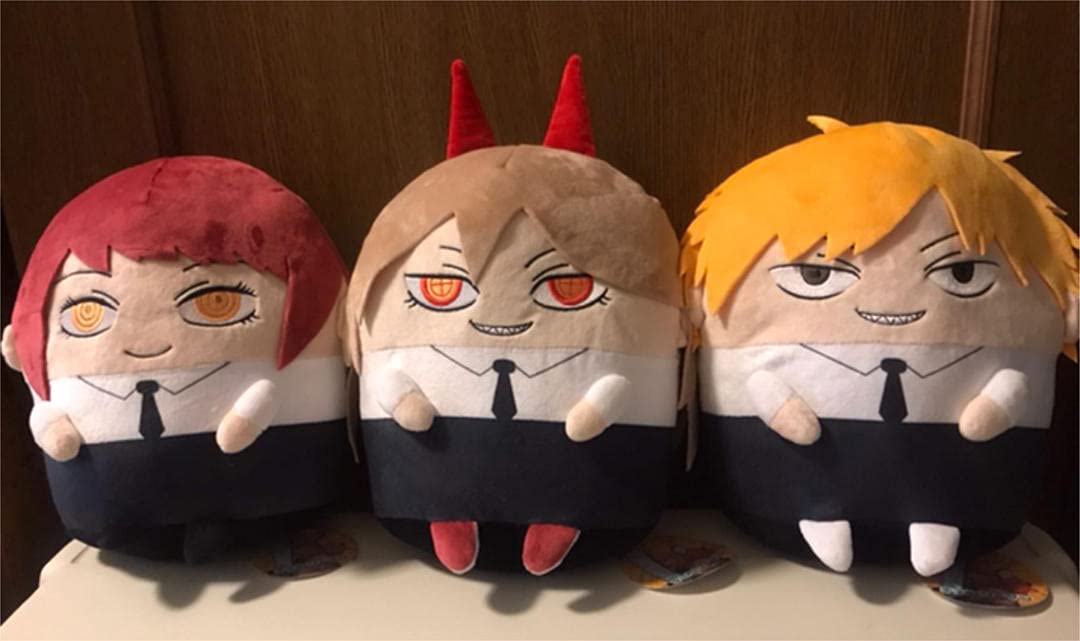 チェンソーマン　マキマ　デンジ　パワー ころっとクッション　ぬいぐるみ　3個 Amazon.co.jp: チェンソーマン ころっとクッション マキマ