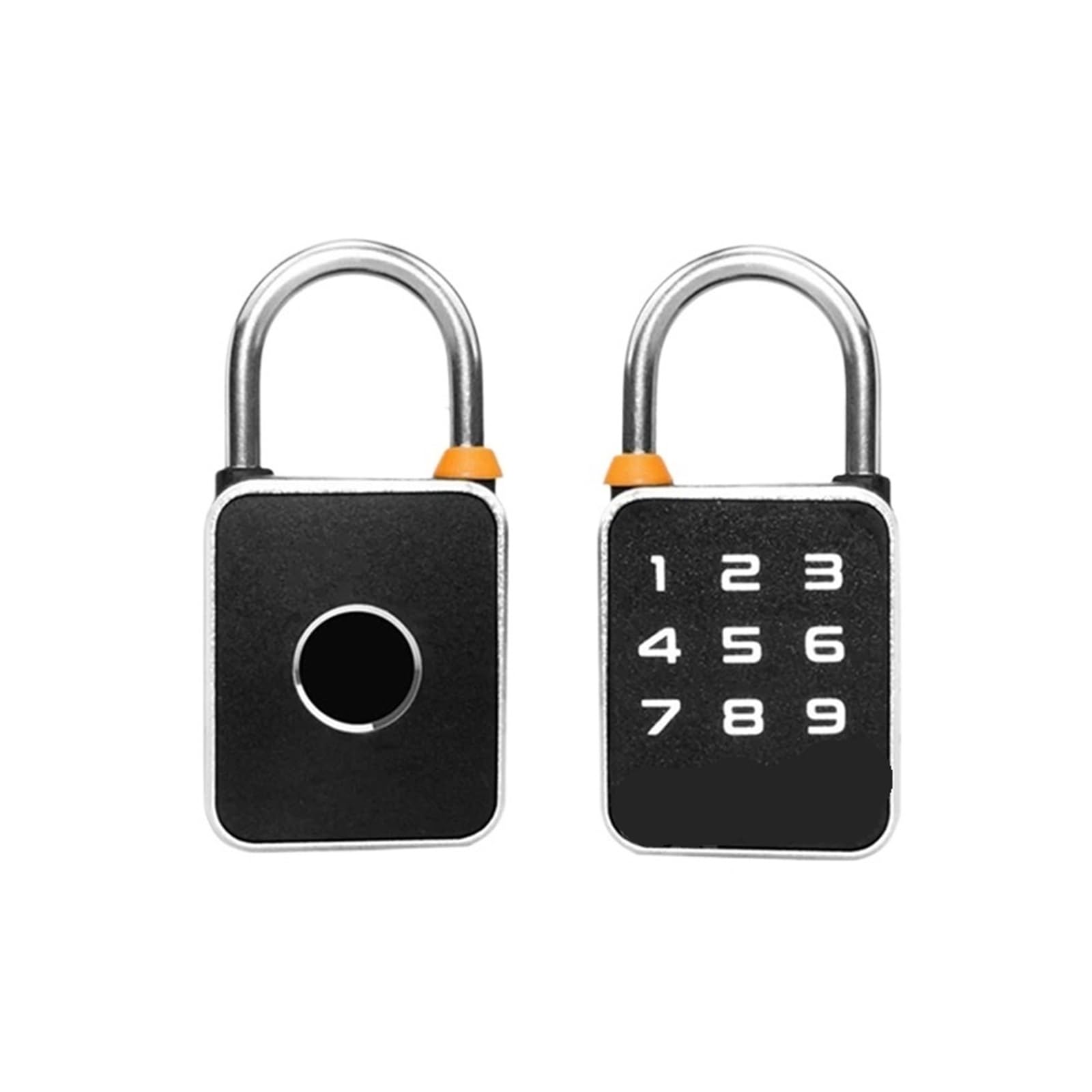 DIGNIFE Smart Door Lock, Smart Fingerprint Password Padlock 3 in 1 Biometric Keyless Lock for Gym Locker