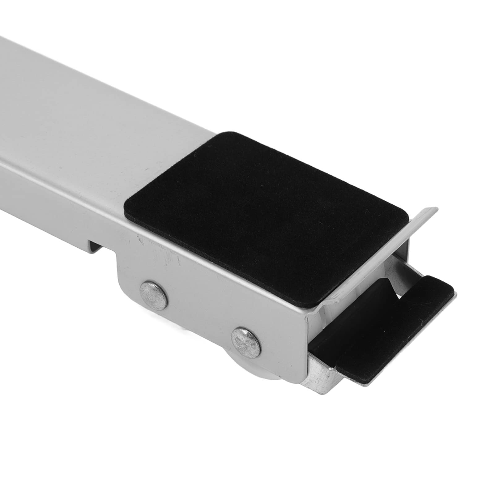 Rullo Universale per Elettrodomestici con Barra di Leva, 300 Kg di Carico 45-70cm Base Mobile Estensibile per Mobili Carrello Mobile per Lavatrici, Frigoriferi, Asciugatrici(D'argento)