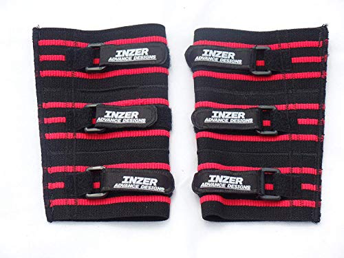 Inzer XT Elbow Sleeves - Adjustable Sleeves for Powerlifting and Weightlifting (Large)