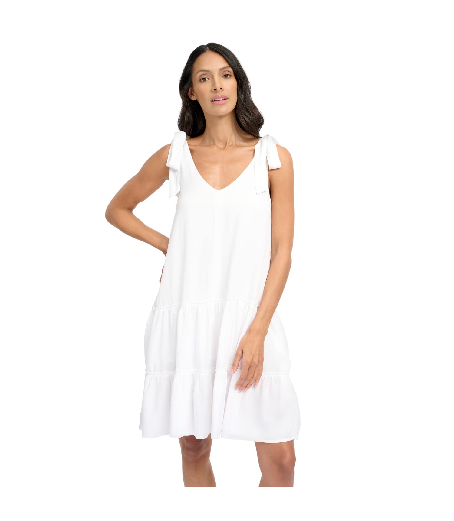 SplendidWomen's Carolina Sleeveless Tie Knot Strap Dress