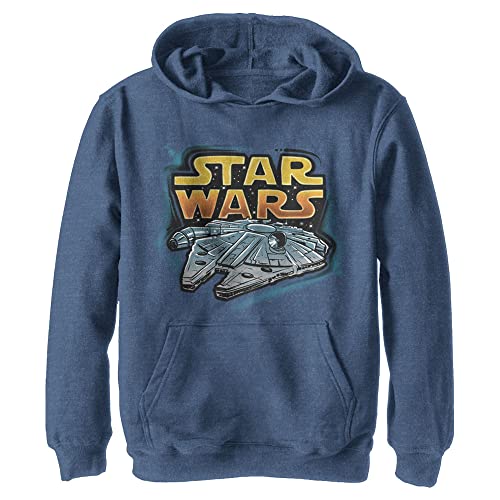 Sweat à capuche Millenium Falcon Star Wars enfant vêtement souple sans irritation