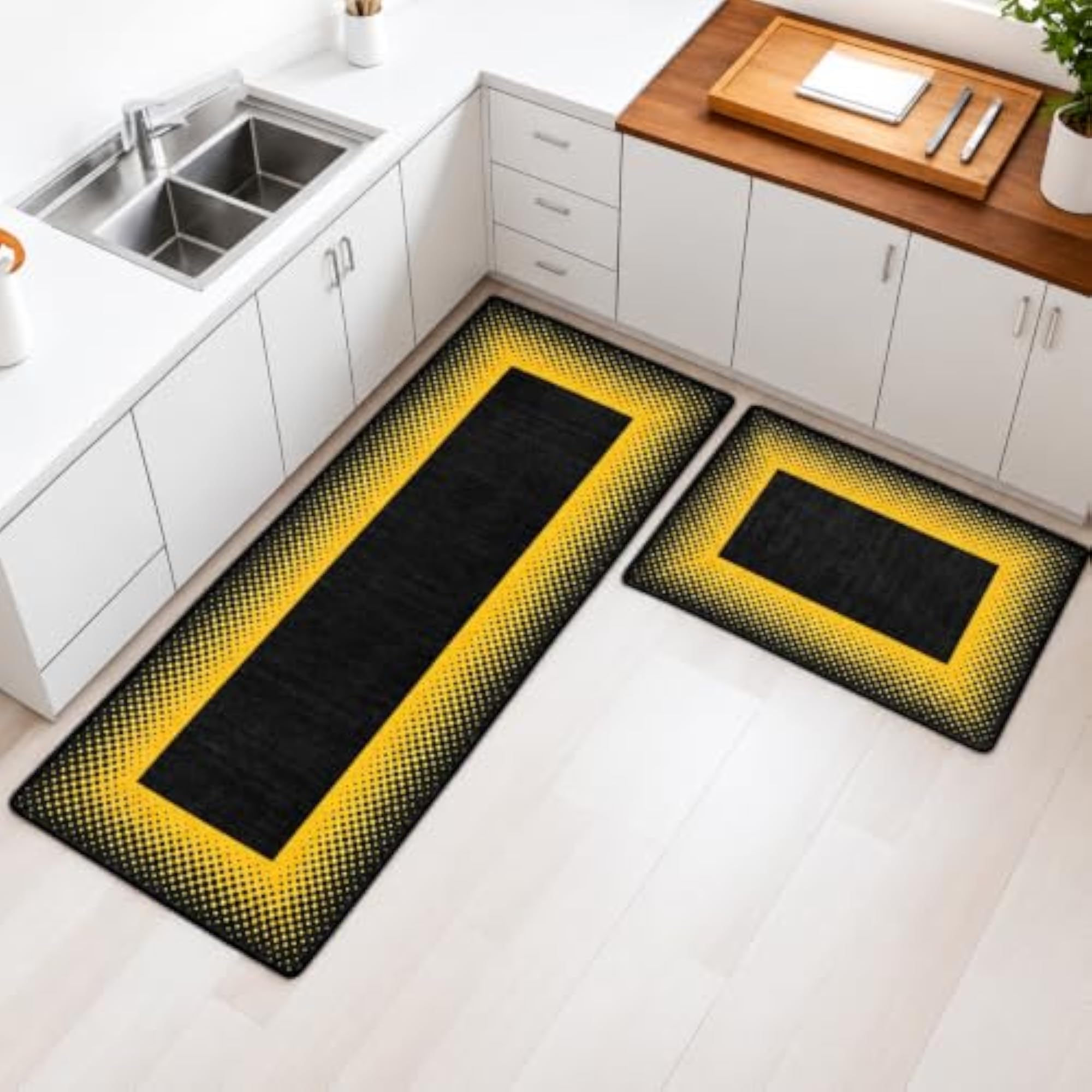 Anti-Fatigue Kitchen Floor Mats Set of 2
