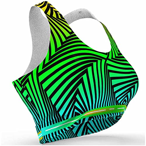 Dominium Top Compressão Fitness Feminino Forração Dupla - F 64, Multicolorido, PP, F64