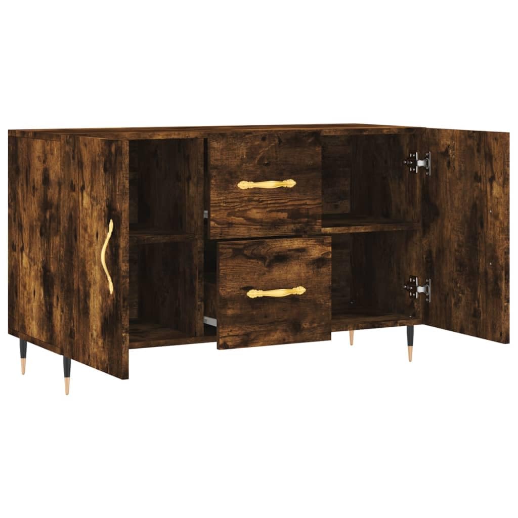 Credenza per soggiorno, sala da pranzo, 100 x 36 x 60 cm, in legno per soggiorno, cucina, sala da pranzo