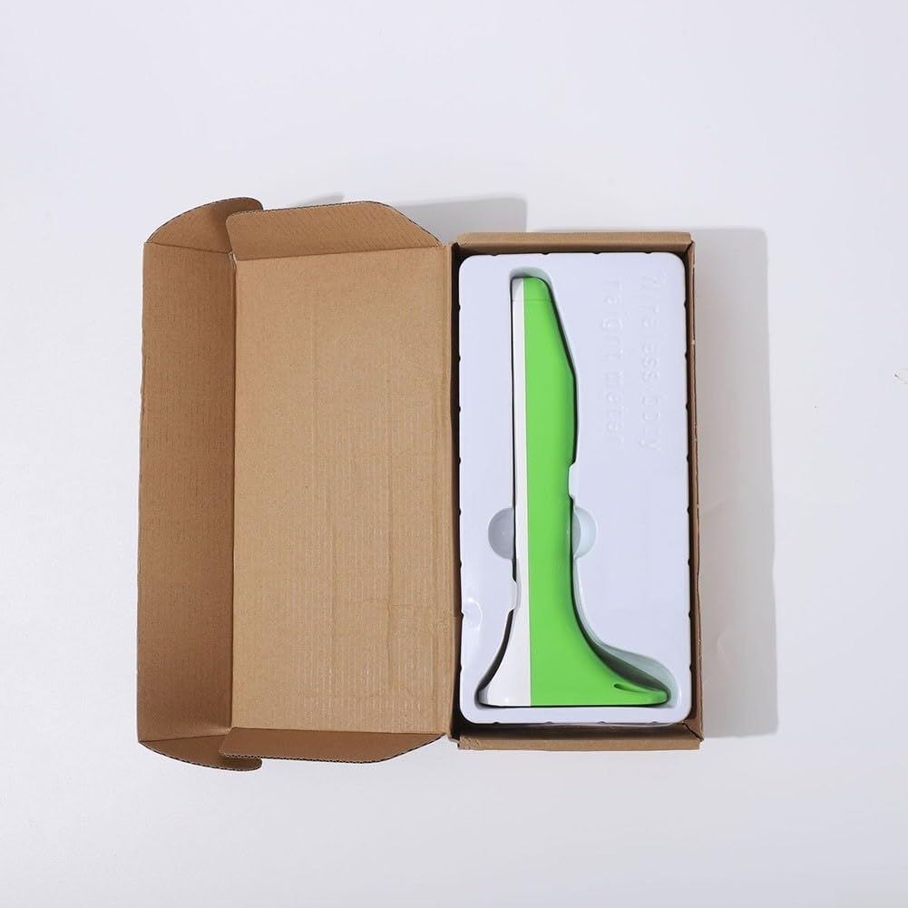 Instrument de mesure de la hauteur, stadiomètre portable à main, instrument de mesure sans fil, règle électronique de hauteur pour la maison, les enfants, 200 cm (vert)