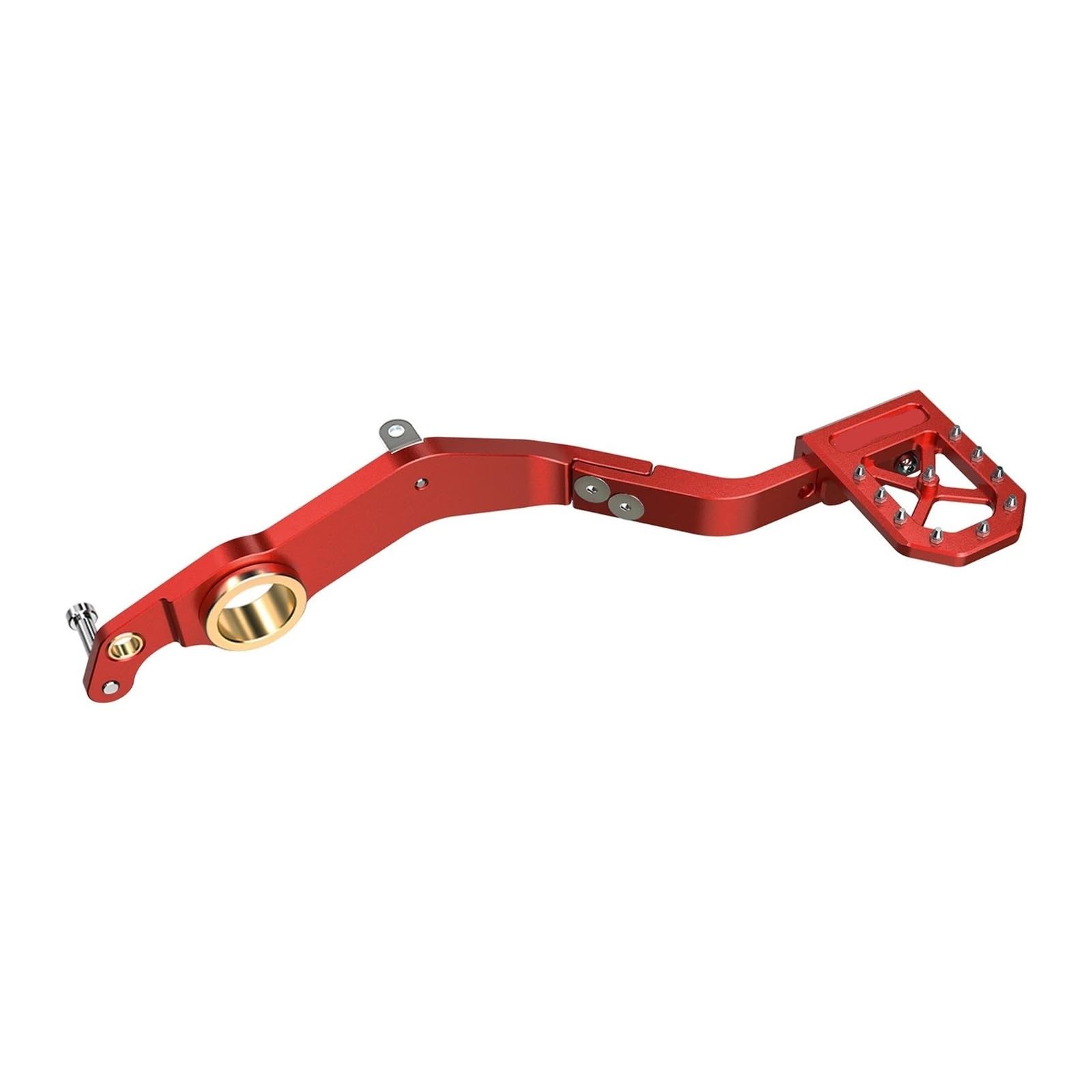 SGdeyDFH Rear Brake Pedal Lever Set for YAM&AHA Raptor 700 YFM700 YFM700R 700R Custom Graphics for YFM700RSE YFM700RSL(Red)