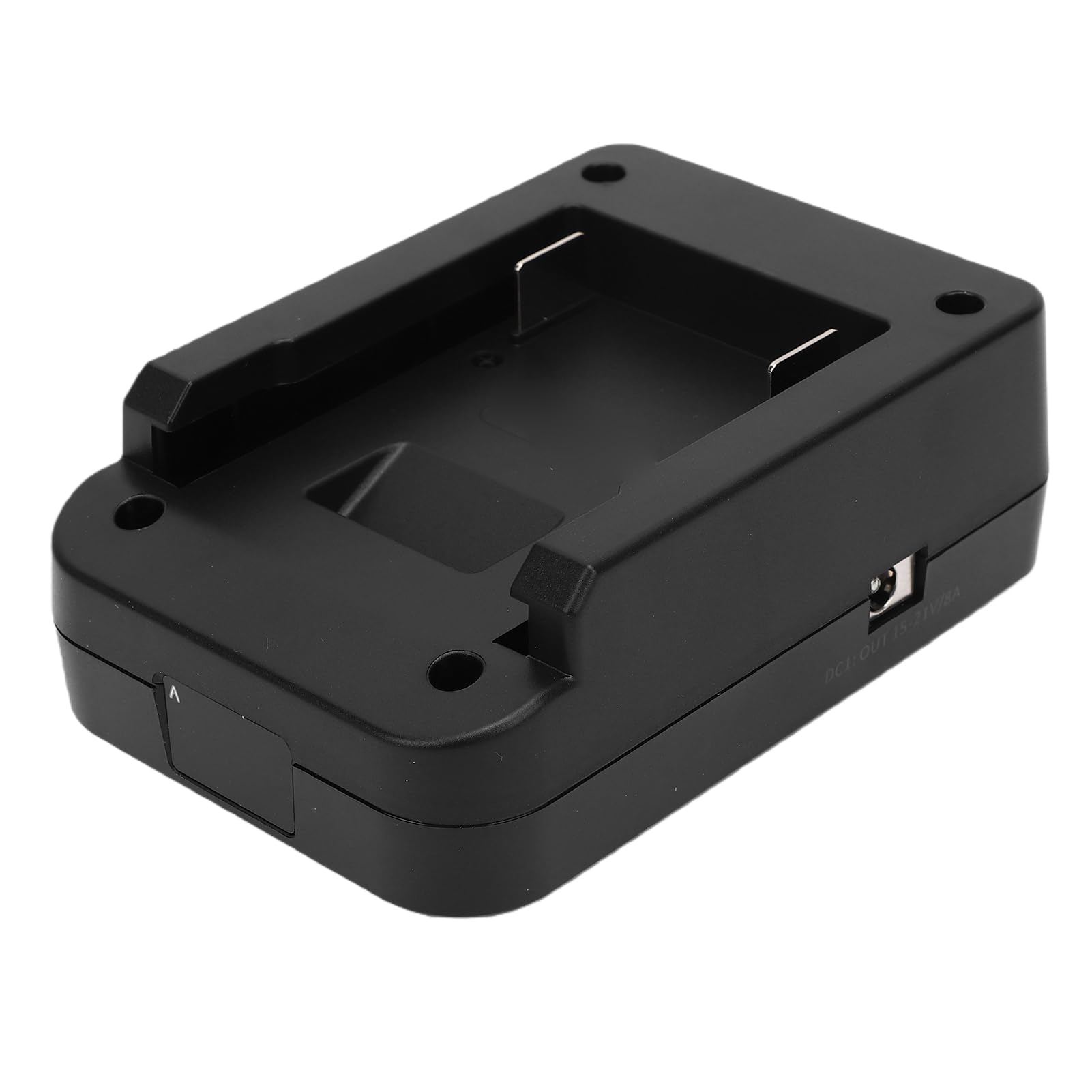 AMONIDA Placa Adaptadora de Batería para Herramienta Eléctrica, Convertidor Bidireccional PD de 100W para Iluminación de Cámara, Trabajo Al Aire Libre, Montaje en V