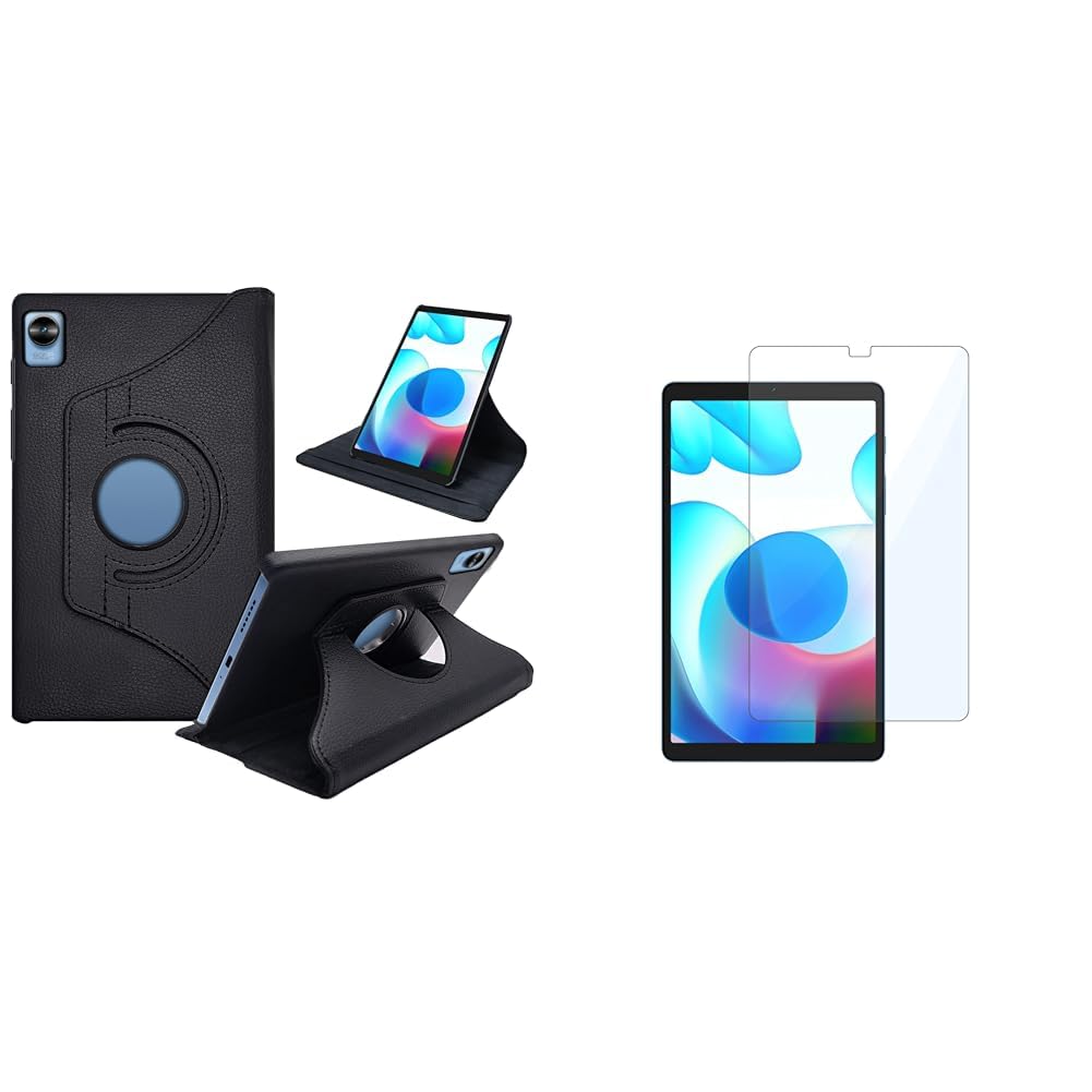 CEDO Realme Pad Mini (8.7 Inch) Flip Cover | Leather Finish | 360 Degree Rotate Flip Cover | Shockpr (B0C5BZ64MQ) Amazon Price History, Amazon Price Tracker
