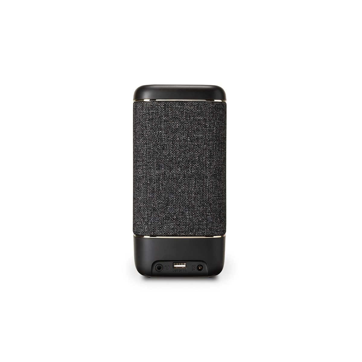 Roberts Enceinte Bluetooth Beacon 335 - Portable, Rechargeable, Autonomie 15h, Deux radiateurs de Basses passifs, Amplificateur de Basses, égaliseur, Appairage stéréo Noir Carbone