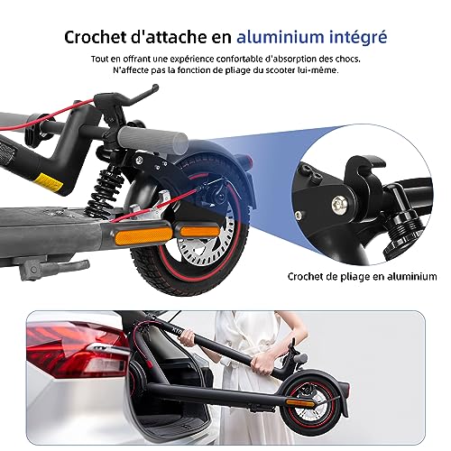 Suspensión trasera ulip para Xiaomi 4 Pro con guardabarros y luz 5