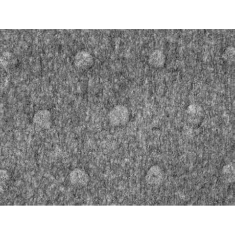 Textured Boiled Wool Fabric Grey - per metre Cover