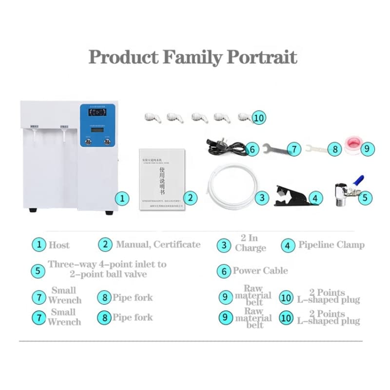Laboratory Pure Water Equipment Deionized Water Machine HM-CS100B Ultrapure Water Purifier