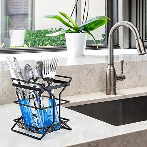 Porta Talheres, 12.5cm, Preto, Arthi