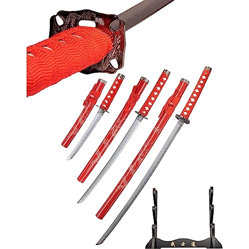- Completamente sicuro - Le armi decorative non sono affilate, quindi non sono adatte per il combattimento o l'addestramento. Sono quindi ideali per i bambini che vogliono sentirsi dei veri guerrieri ninja.
