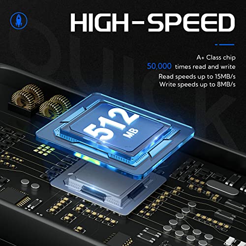 Small Capacity 256Mb Usb Flash Drive Jump Drive - Bulk 10 Pack Value Thumb Drives Portable Data Storage Pendrive - Swivel Blue Usb 2.0 Memory Stick Zip Drive For Embroidery Sewing Machine By Febniscte #TOP1