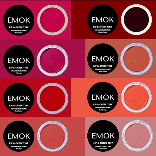 EMOK Must Have Everyday Lip & Cheek Tint, Cream, Hint Of Pink Rose|8Gm|Pink Rose-Lip And Cheek Tint|Lip Stain With Multiple Flavors - Image 3