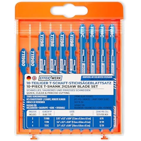 EffektWerk Heavy-Duty Jigsaw Blade Set Cover