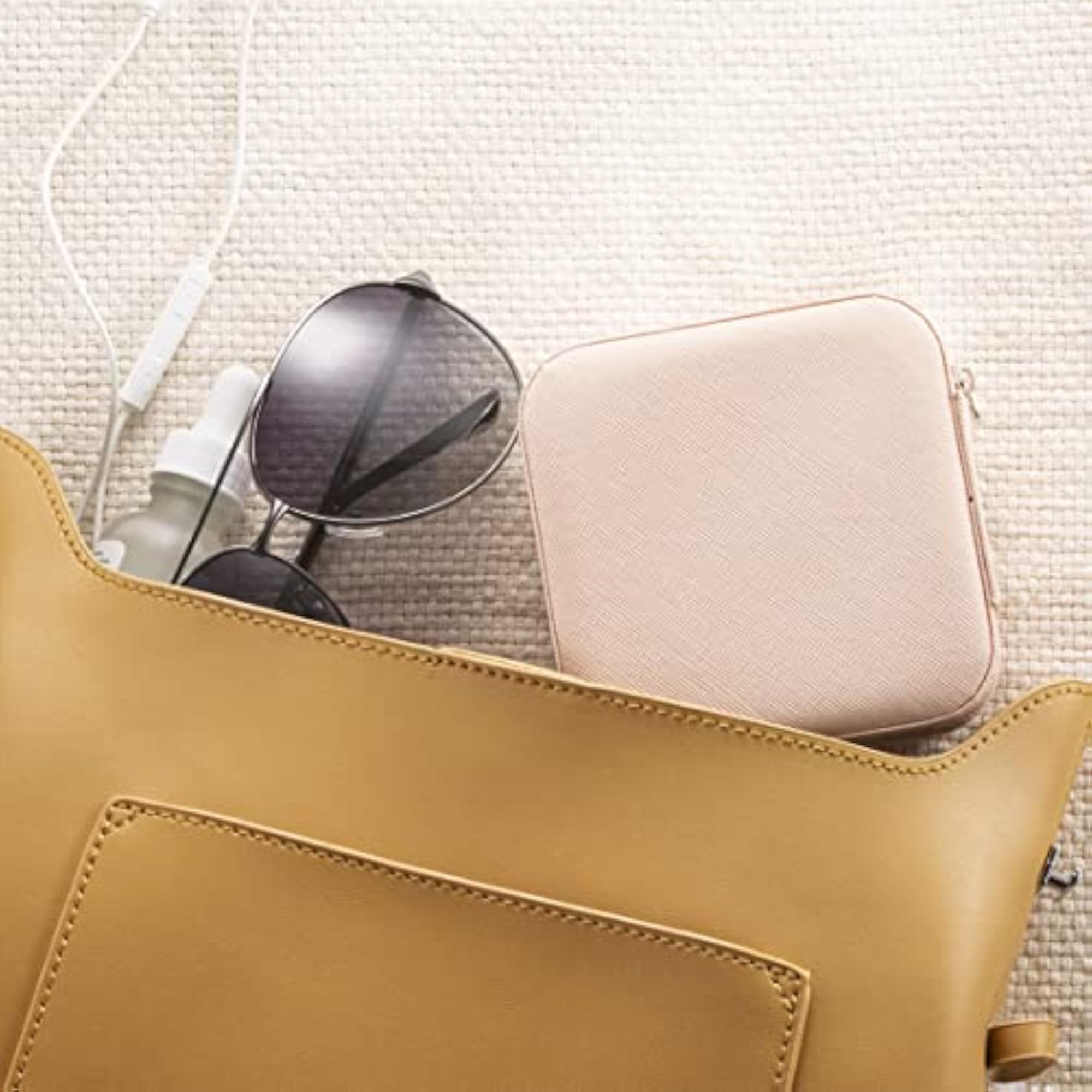 Portable Travel Jewellery Organizer Case for Rings & Earrings