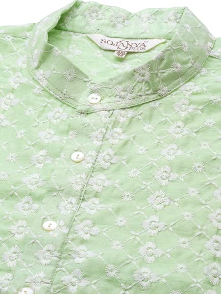Image of SOJANYA (Since 1958, Men's Silk Blend Grey Kurta Pyjama & Silk Blend Jacket Combo