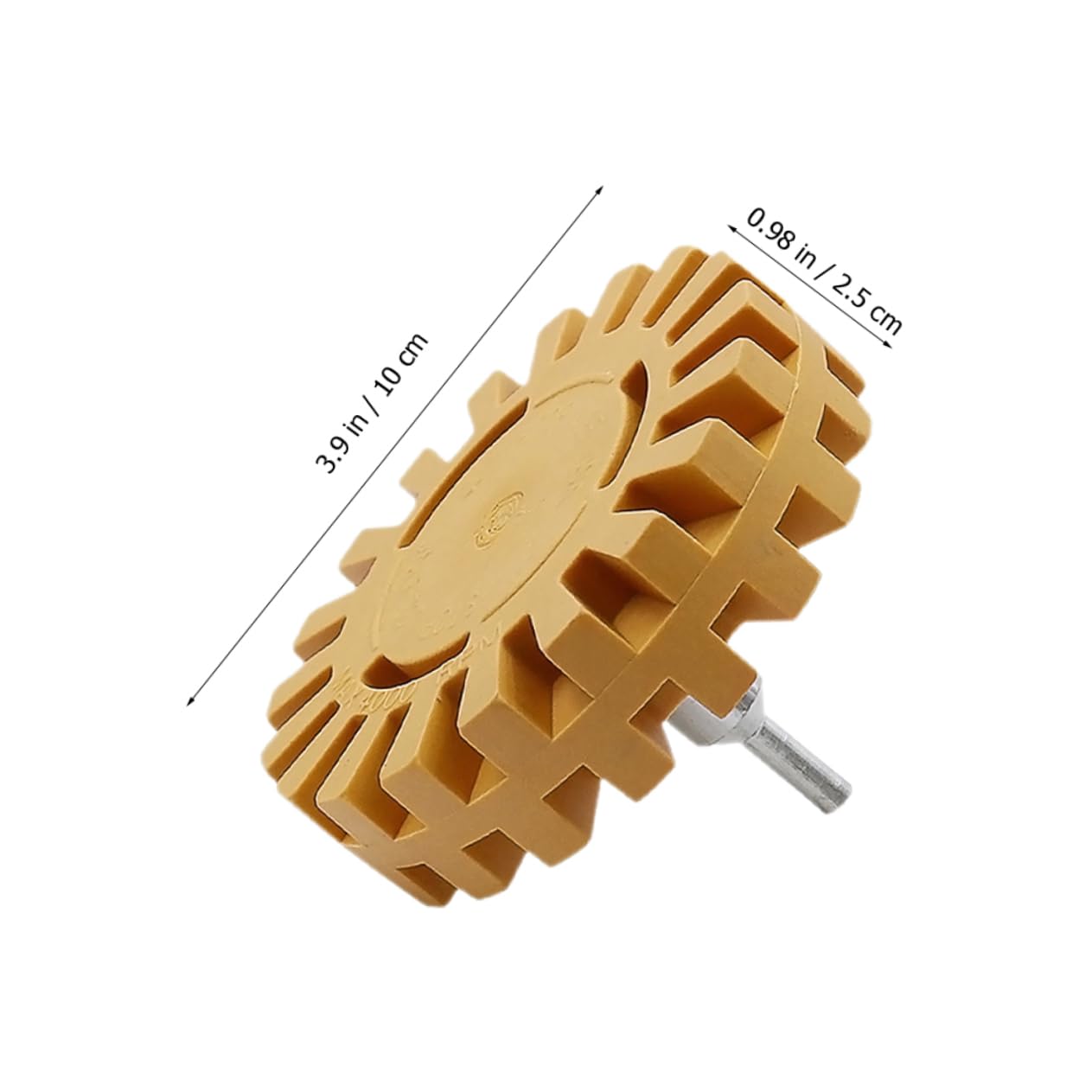 NUOBESTY 5 Stück Eraser Wheel Radierwerkzeug für Aufkleberentfernung Effizientes Entfernen von Kleberesten für Auto Zuhause und Industrie Leicht und Tragbar für Verschiedene Anwendungen