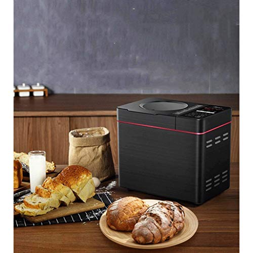 XDQMBJ Brotbackautomaten, automatische intelligente Haus Brotbackautomaten Pasta-Backen integrierte, intelligente… – Bild 5