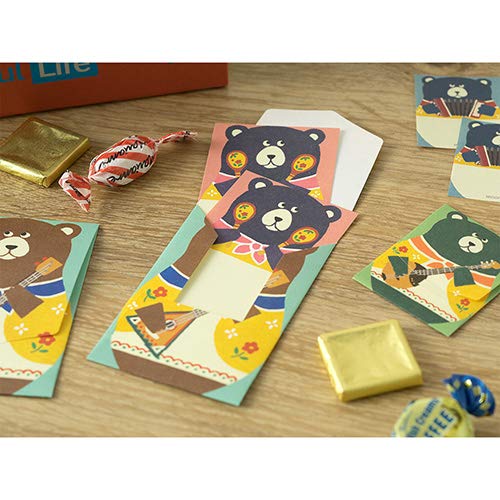 Amazon.co.jp: 【ミドリ】ミニレターセット マトリョーシカ クマ