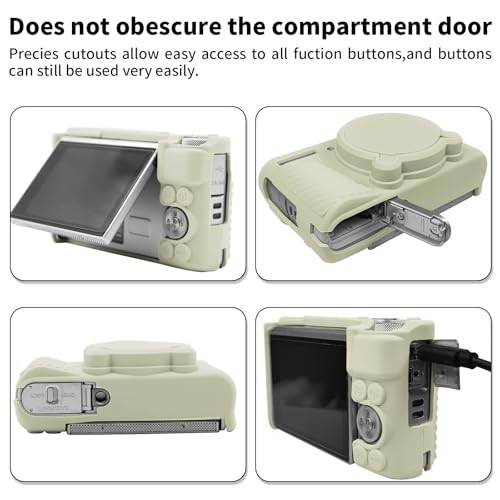 Funda Protectora Easy Hood para Canon PowerShot SX740/SX730 Beige miniatura 2