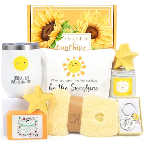 Get Well Soon Gift Baskets for Women, 9pcs Care Package for Women,…