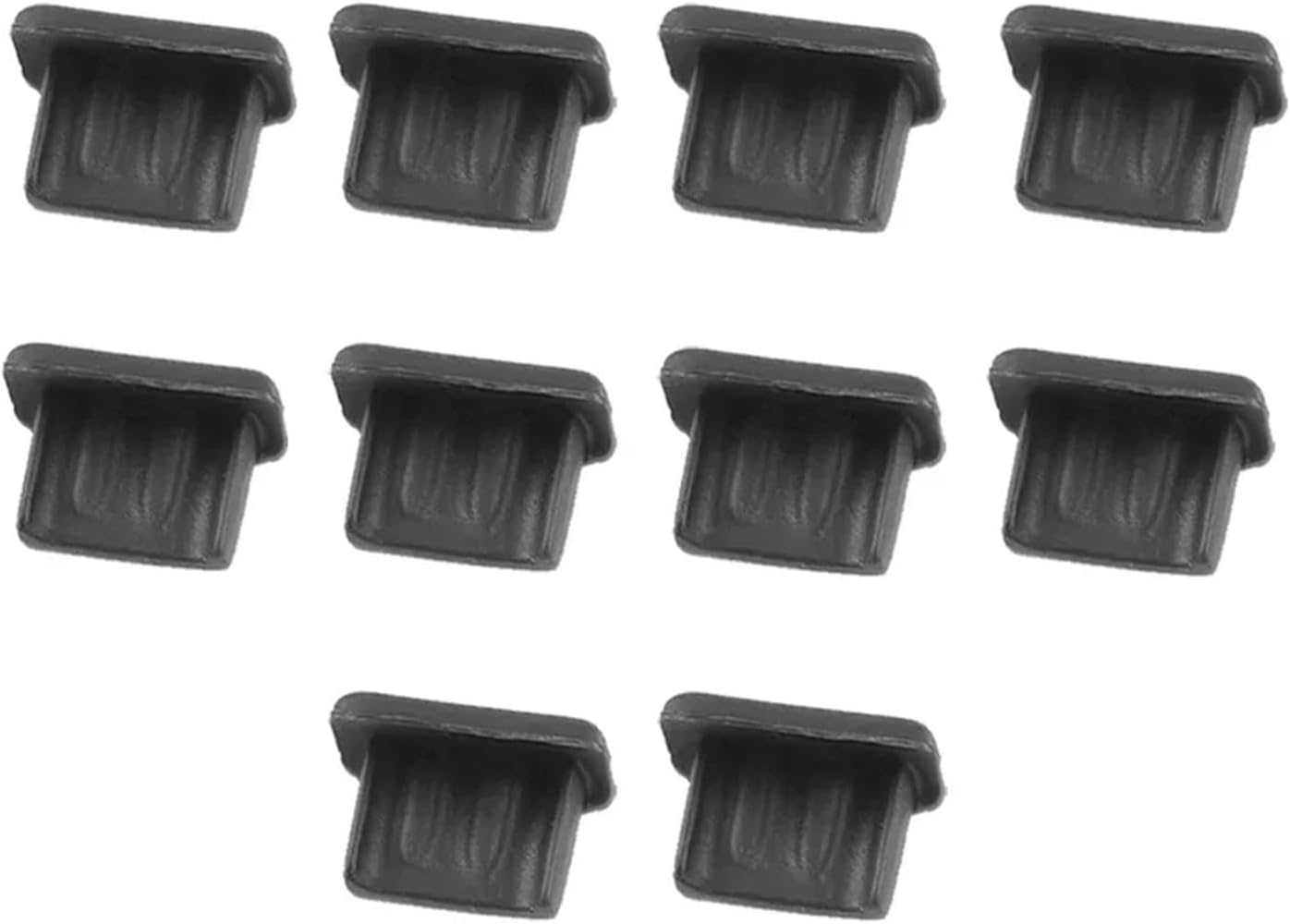 USB Cover Cap 80pcs Micro USB Dust Plugs Silicone Micro USB Caps Charge Port Anti Dust Cover Stopper for USB Type A(Clear)