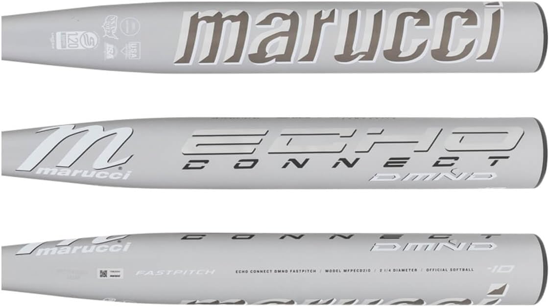 MARUCCI Echo Connect DMND2 Fastpitch BAT, 2 1/4" Barrel, (-8, -9, -10, and -11)