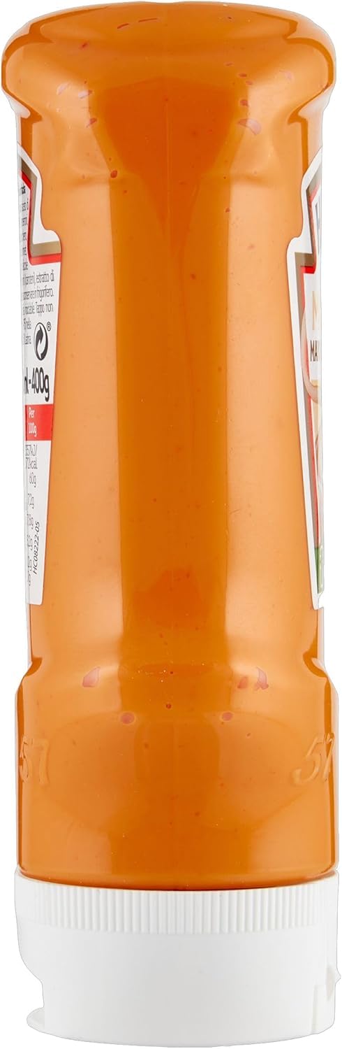 Italian Gourmet – Mayo Spicy Sauce 12×400 ml | Pikante Mayonnaise für Burger, Pommes, Sandwiches, Wraps, Hotdogs & Snacks, cremig & würzig + Italian Gourmet Polpa