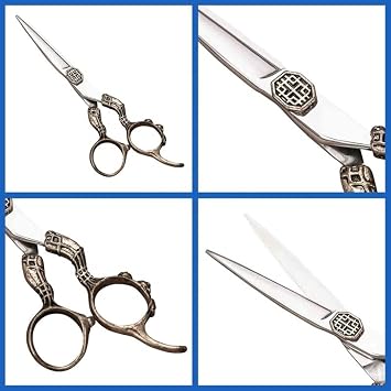 Hair Cutting Scissors, 6 Inch Barber Shears Japanese Steel Vg10 Hairdressing Salon Barber Scissors Set Hair Tools Professional