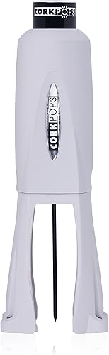 Vista 15 de Cork Pops Legacy - Abridor de vino integrado de 4 hojas con cortador de papel de aluminio para extracción segura de corcho, uso sin esfuerzo, Negro