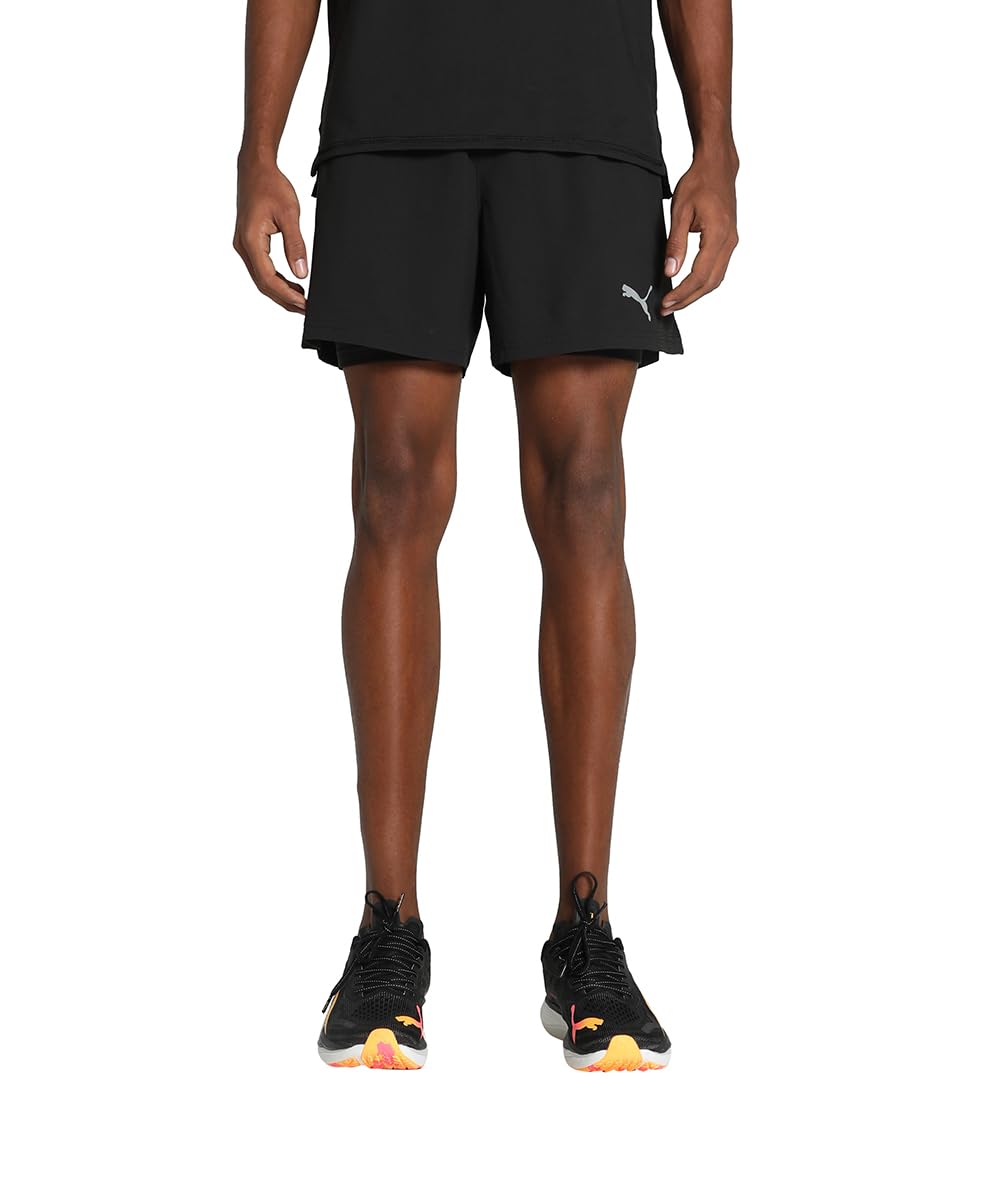 PUMA Męskie spodenki do biegania ULTRAWEAVE 2 w 1 do biegania