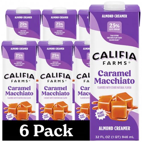 Califia Farms Caramel Macchiato Almond Milk Coffee Creamer