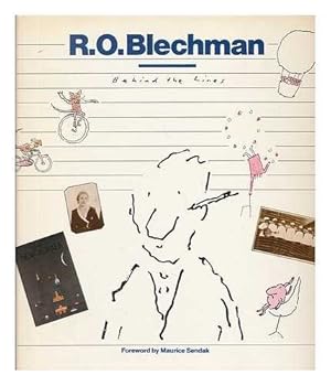 Hardcover R.O. Blechman, behind the lines Book