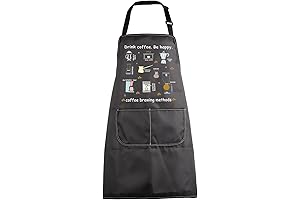MBMSO Coffee Apron: Brew Joy with Personalized Elegance