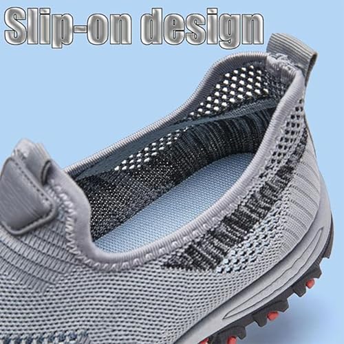 𝐉arv Cooling Comfort Sneaker, Soft Bottom Comfy Casual Anti-Slip Slip On Summer, Breathable Lightweight Shoes2